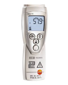 Testo 112高度精确的温度测量仪器 - 具有PTB批准